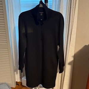 Athleta Black Long Sleeve Dress